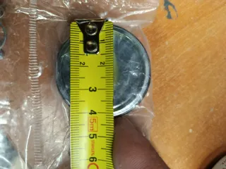 5 Tappi per Lavandino Cromati