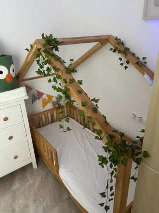 Cama MONTESSORI Madera Natural