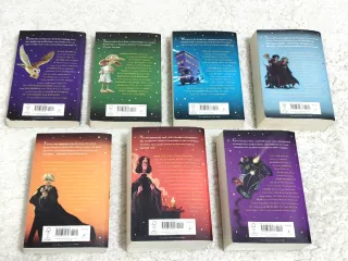 Set colección completa Harry Potter + Billete tren