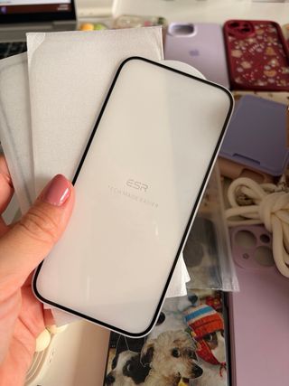 Fundas iPhone 15 + protector de pantalla y cámara