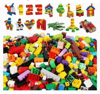 500 Piezas Bloques de Construcción Compatible Lego