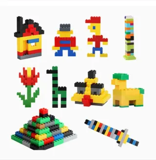 500 Piezas Bloques de Construcción Compatible Lego