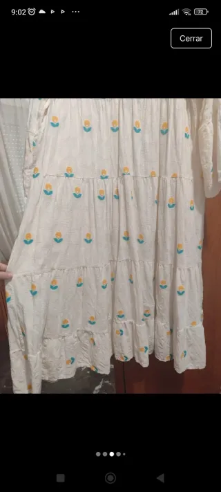 Vestido Pequeña Moma Talla Única