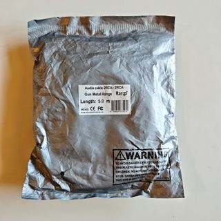 Cable de audio 2RCA a 2RCA A ESTRENAR