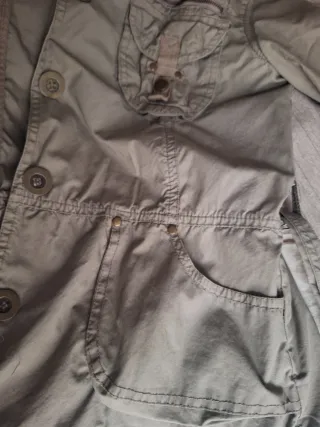 Parka Verano René Derhy Verde Oliva