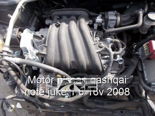 motor HR16DE Nissan Qashqai Note Juke 1.6