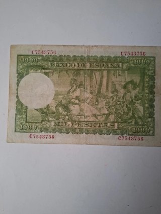 BILLETE ANTIGUO de 1951.