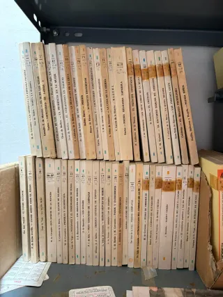 Libros antiguos varias colecciones.