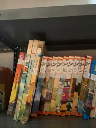 Libros antiguos varias colecciones.