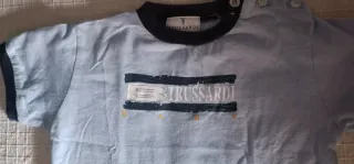 T-shirt Trussardi baby azzurra