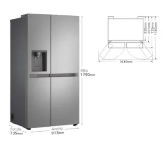 Frigorífico Americano LG GSLC40PYPE