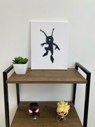 Cuadro 3D Sin Corazón Kingdom Hearts