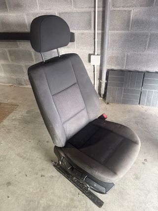 Asientos BMW E46 Delanteros Tela Negra