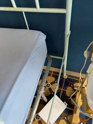 Struttura letto vintage anni '50