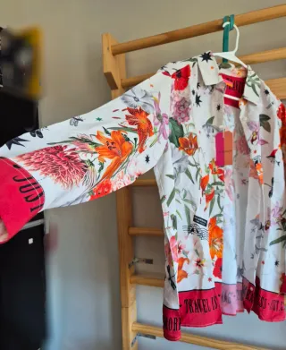 Camisa Vilagallo Estampado Flores Talla 44