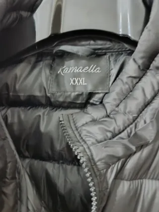 Chaleco acolchado Kamaelle negro talla 48 unixes