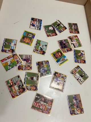 Cromos de fútbol antiguos