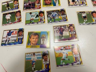 Cromos de fútbol antiguos
