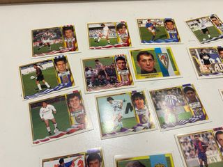 Cromos de fútbol antiguos