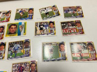 Cromos de fútbol antiguos