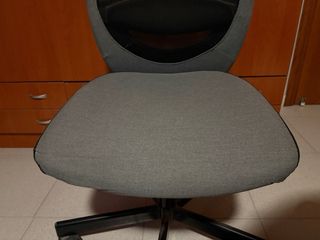 Silla Oficina Flintan Ikea Negra/Gris