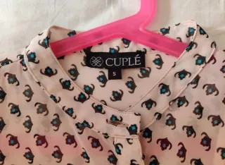 Vestido Cuplé Talla S Estampado
