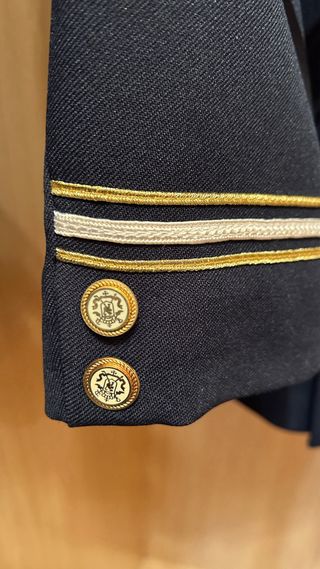 Traje de Comunión de Capitán. Talla 9 años