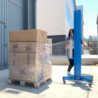 Máquina Envolvedora de Palets Azul
