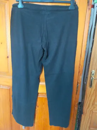 Pantalones chándal mujer negros talla L
