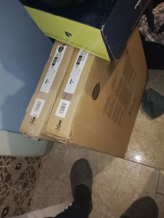 Mueble de baño madera y metal