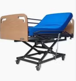 Cama articulada elevable motorizada