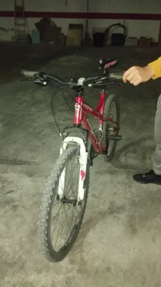Bicicleta de Montaña Roja