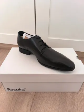Zapatos Geox Vestir Talla 42 Negros nuevos