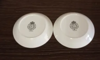 Set di 2 Piatti in Porcellana Fine Royal Worcester