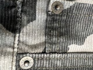 Pantaloni uomo camouflage grigio nero