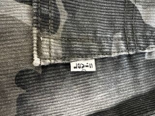Pantaloni uomo camouflage grigio nero