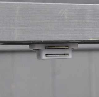 Armadio da giardino in legno grigio