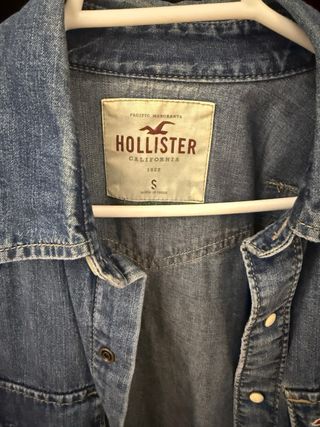 Camisa vaquera Hollister Talla S