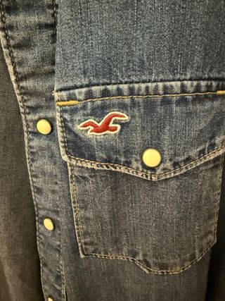 Camisa vaquera Hollister Talla S