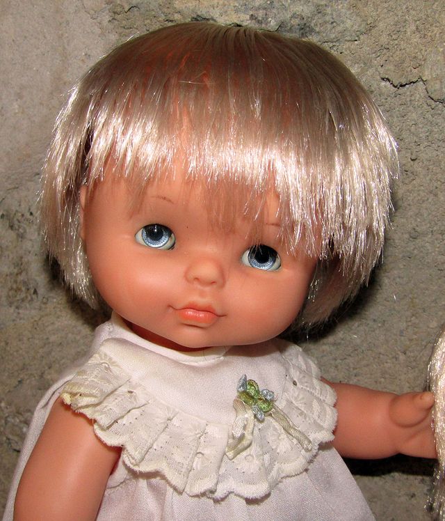 PAREJA DE ANTIGUOS MUÑECOS CHIQUITINES FAMOSA