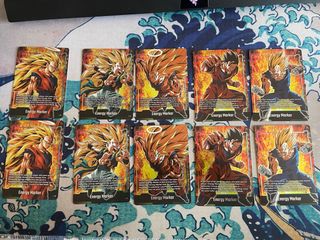 Set 8 Energy Markers Dragon Ball de fs11