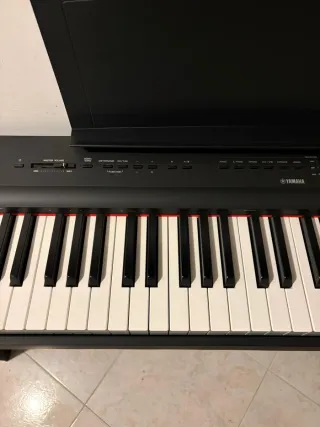 Pianoforte digitale Yamaha tasti pesati