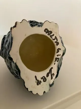 Gufo in ceramica di Caltagirone