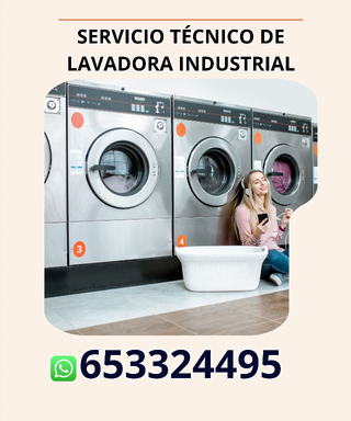 Servicio técnico de lavadora industrial