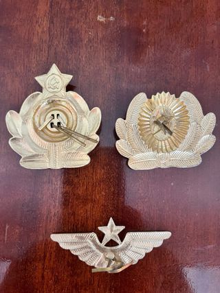 Insegne per berretto militare russo (3 pezzi)