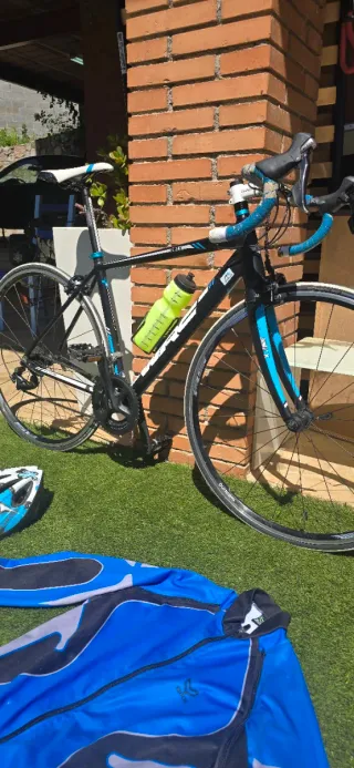 Bicicleta WRC Negra y Azul talla M