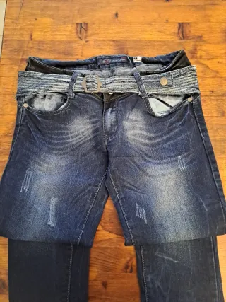 Gonne jeans blu da donna