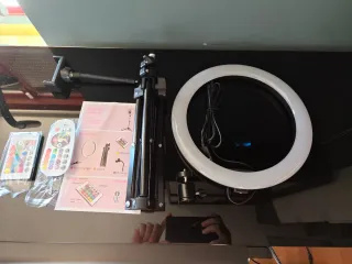 Kit Aro Luz LED Trípode Móvil