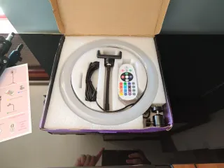 Kit Aro Luz LED Trípode Móvil