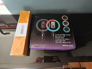 Kit Aro Luz LED Trípode Móvil